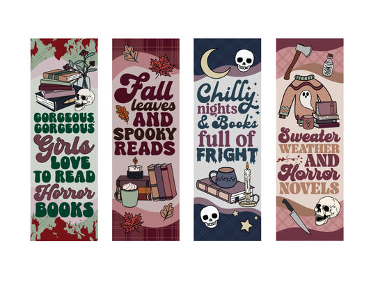 Horror Bookmarks